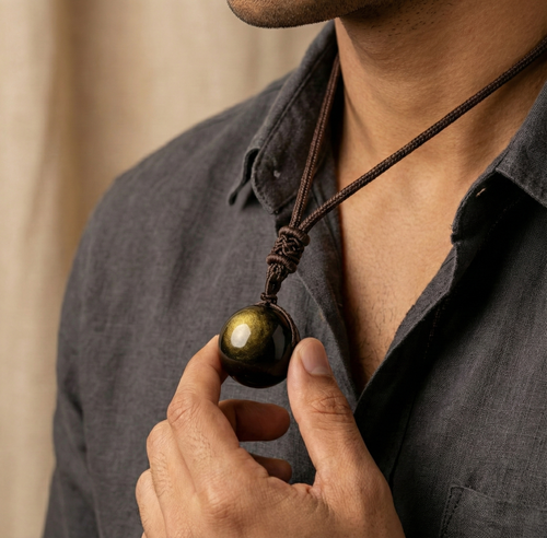 "Moira" Dragon's Eye Pendant